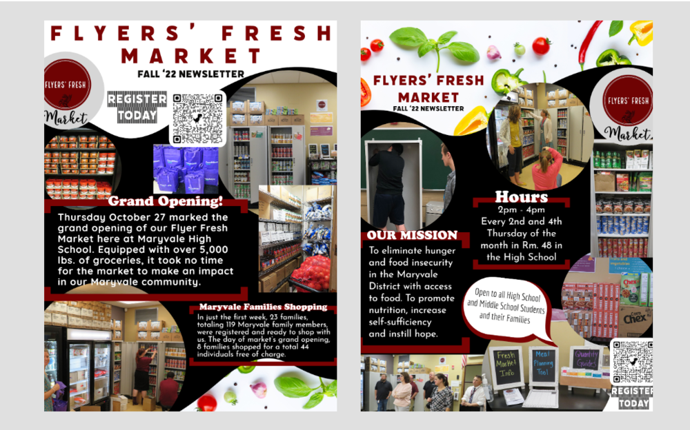 Flyers' Fresh Market Newsletter
